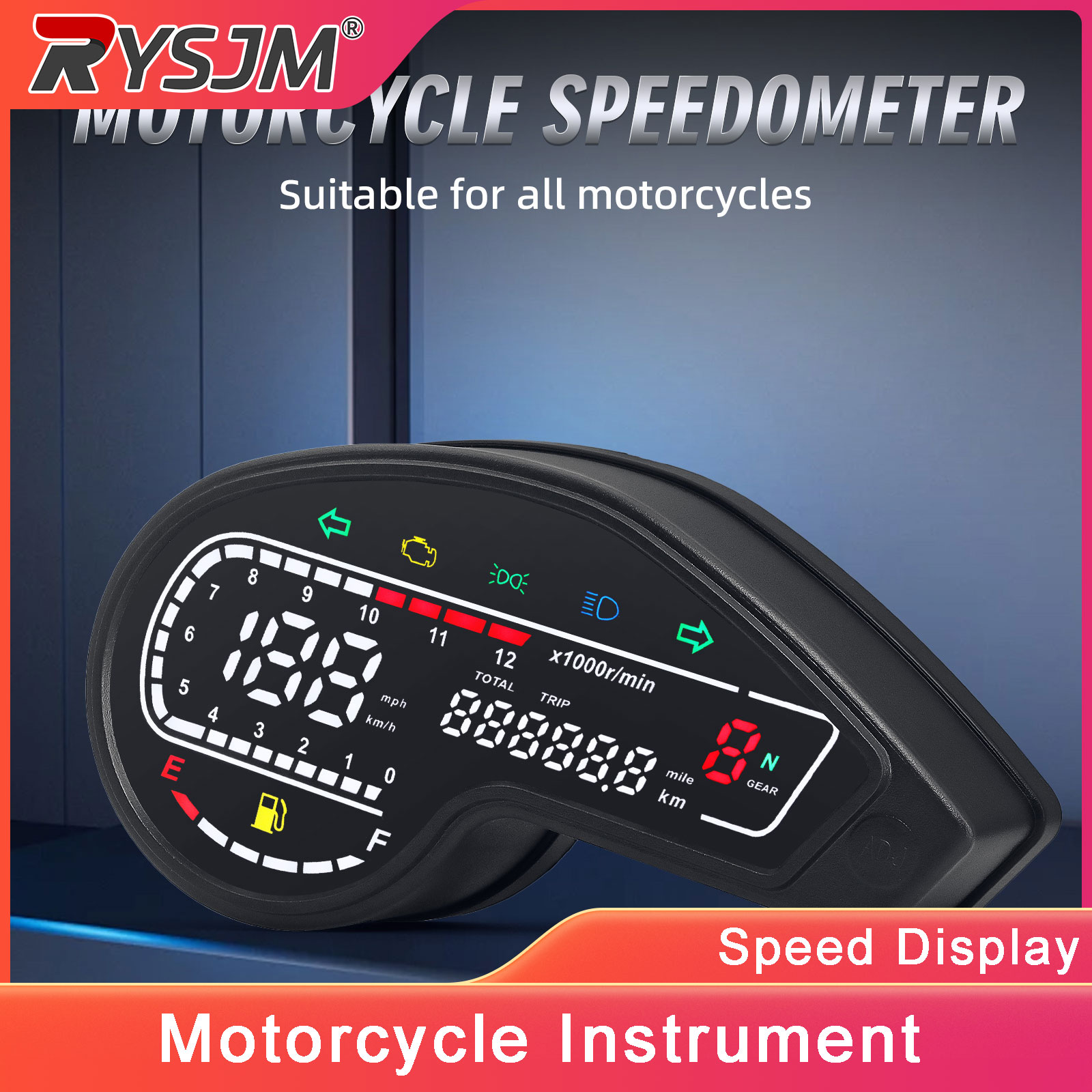 Motorcycle Gear And Accessories - สำหรับฮอนด้า XR150 XR150 รถจักรยานยนต์ LED ดิจิตอลมาตรวัดความเร็ว