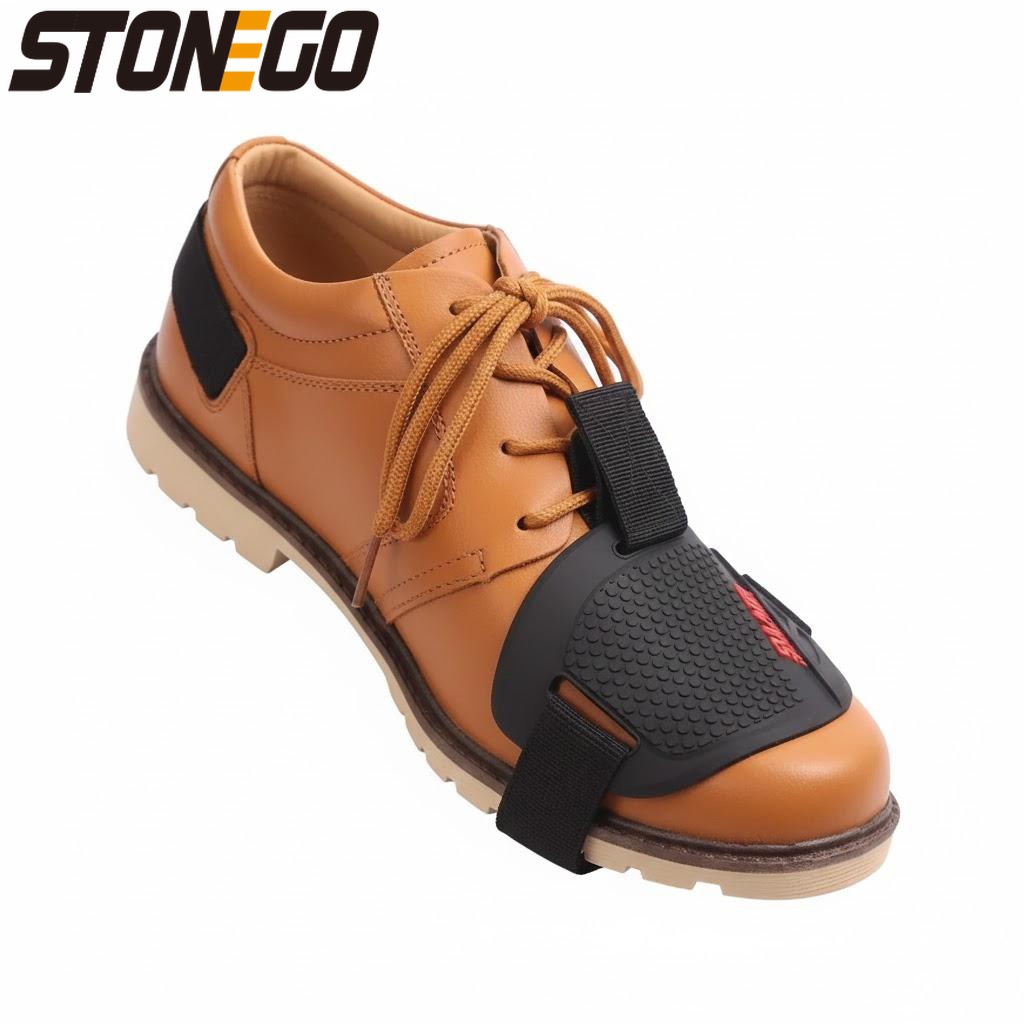 Motorcycle Gear On Sale - ที่ครอบรองเท้ากันลื่นสำหรับเปลี่ยนเกียร์มอเตอร์ไซค์ ทำจากยาง กันน้ำ ป้องกันการลื่นไถล อุปกรณ์ป้องกันรองเท้าบูท