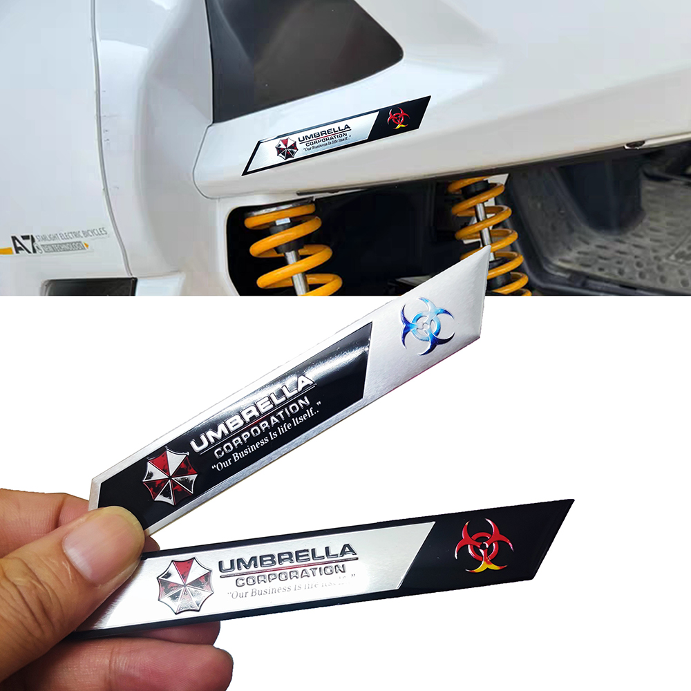 ร่ม 3D สติ๊กเกอร์ติดรถยนต์โลหะ - Motorcycle Gear Up บทวิจารณ์และราคา