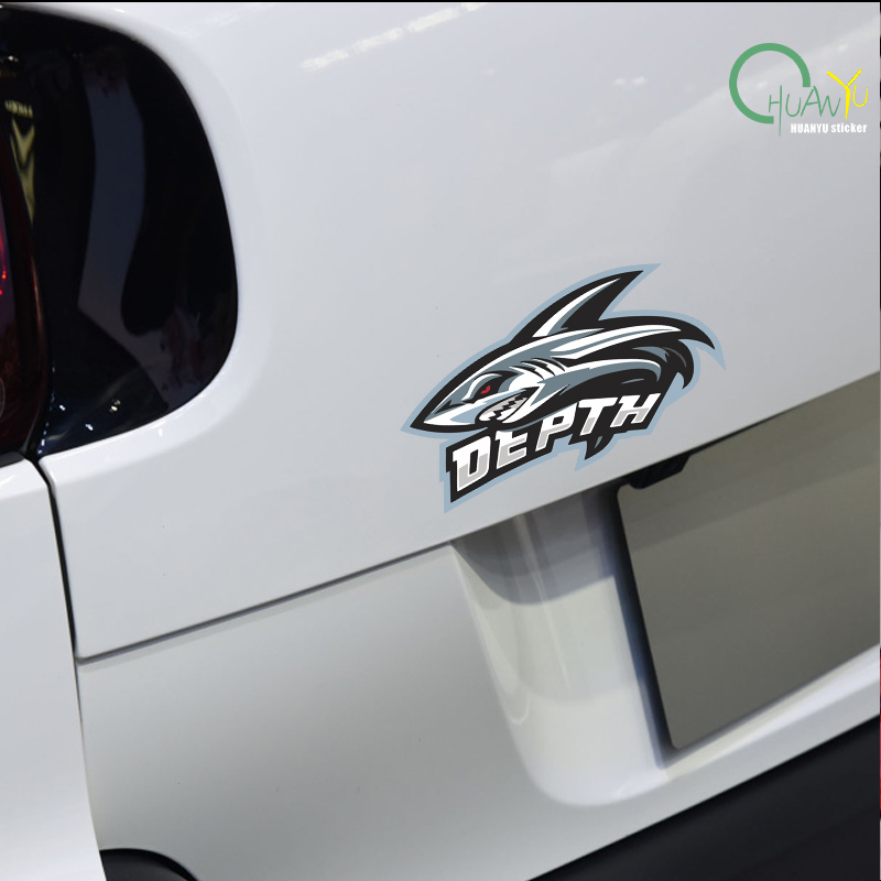 สติ๊กเกอร์ฉลามตกแต่งส่วนตัวสร้ - Motorcycle Gear Up บทวิจารณ์และราคา