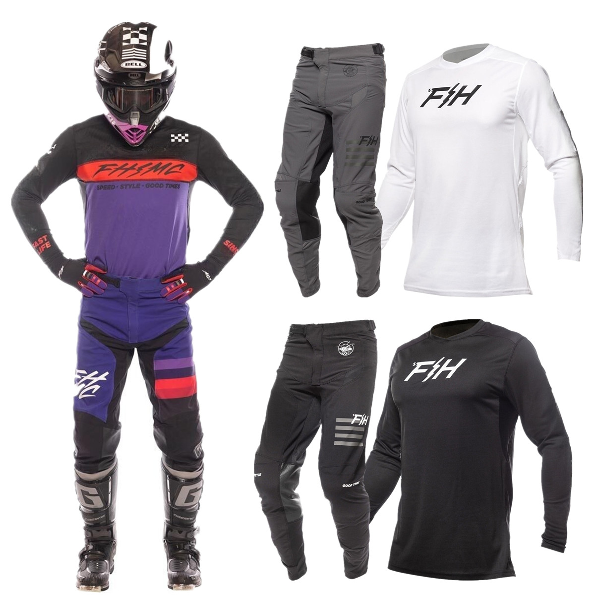 ชุดอุปกรณ์มอเตอร์ครอส FH ปี 20 - Motorcycle Gear Sale บทวิจารณ์และราคา