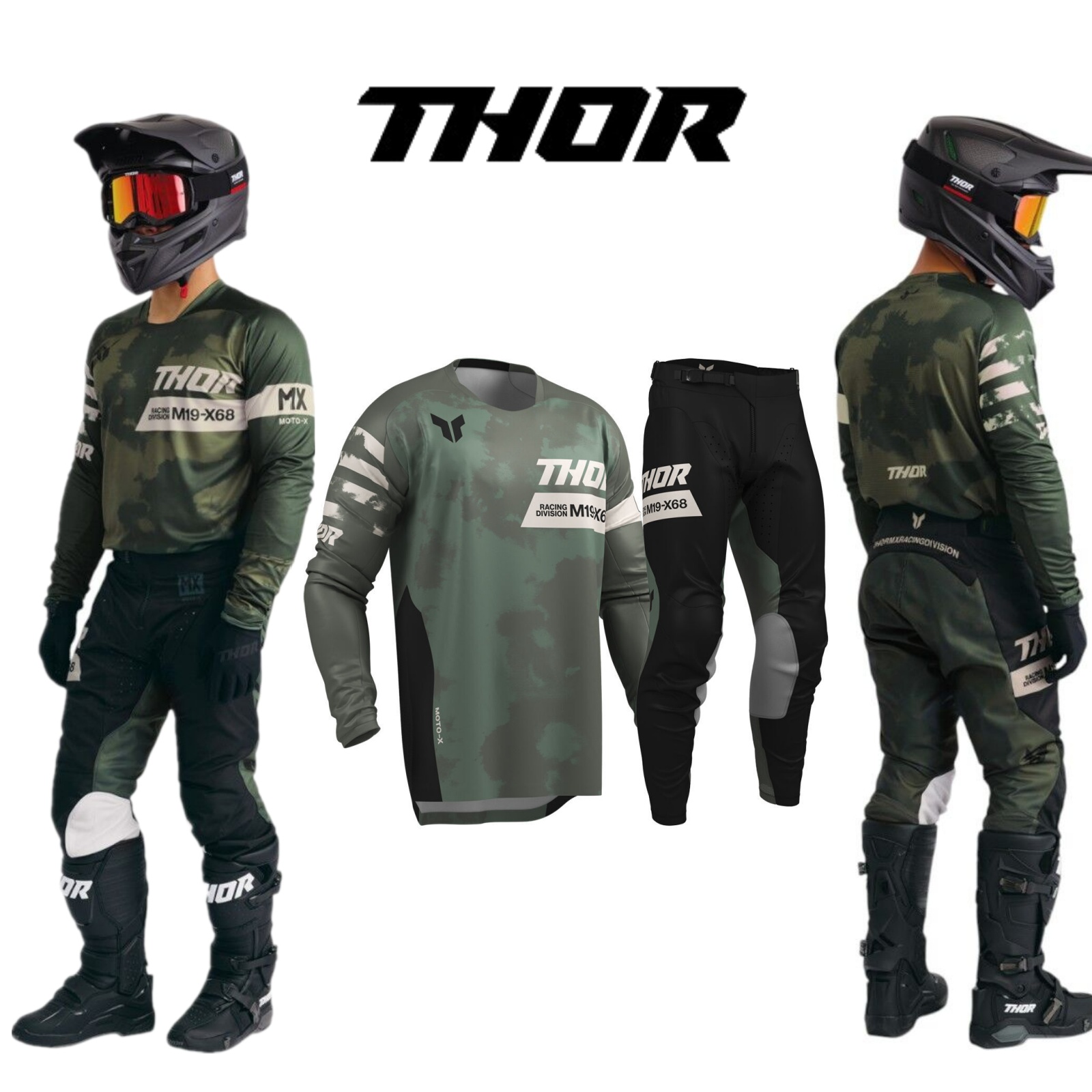 ชุดอุปกรณ์มอเตอร์ครอส ชุดเสื้อ - Motorcycle Gear Sale บทวิจารณ์และราคา