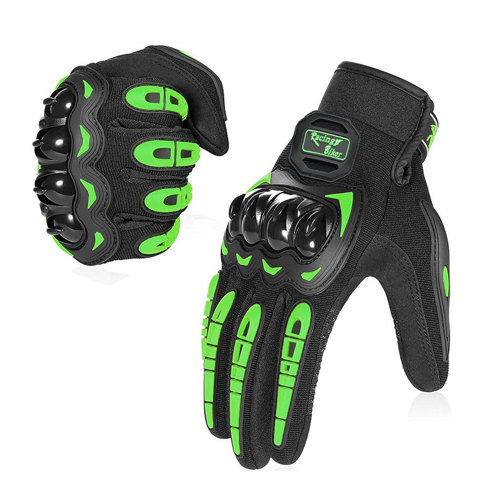 ถุงมือแข่งรถมอเตอร์ไซค์ฤดูร้อน - Motorcycle Gear Blue บทวิจารณ์และราคา