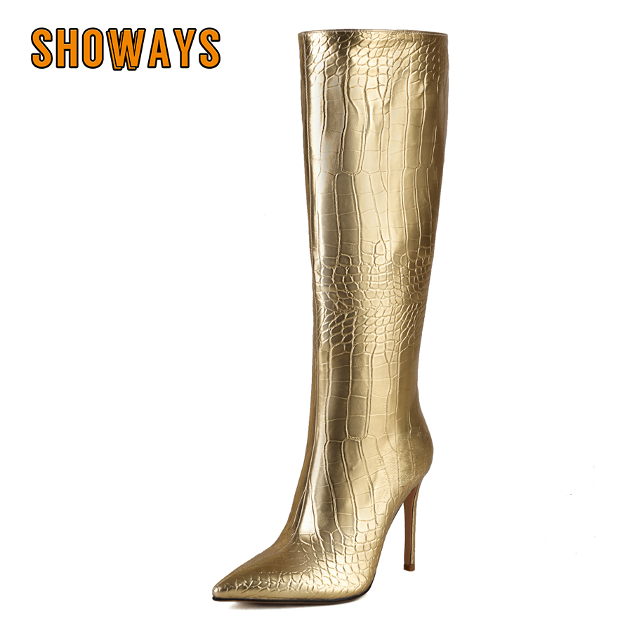 เงินเงาทองผู้หญิงเข่ารองเท้าบู - Riding Boot Short บทวิจารณ์และราคา