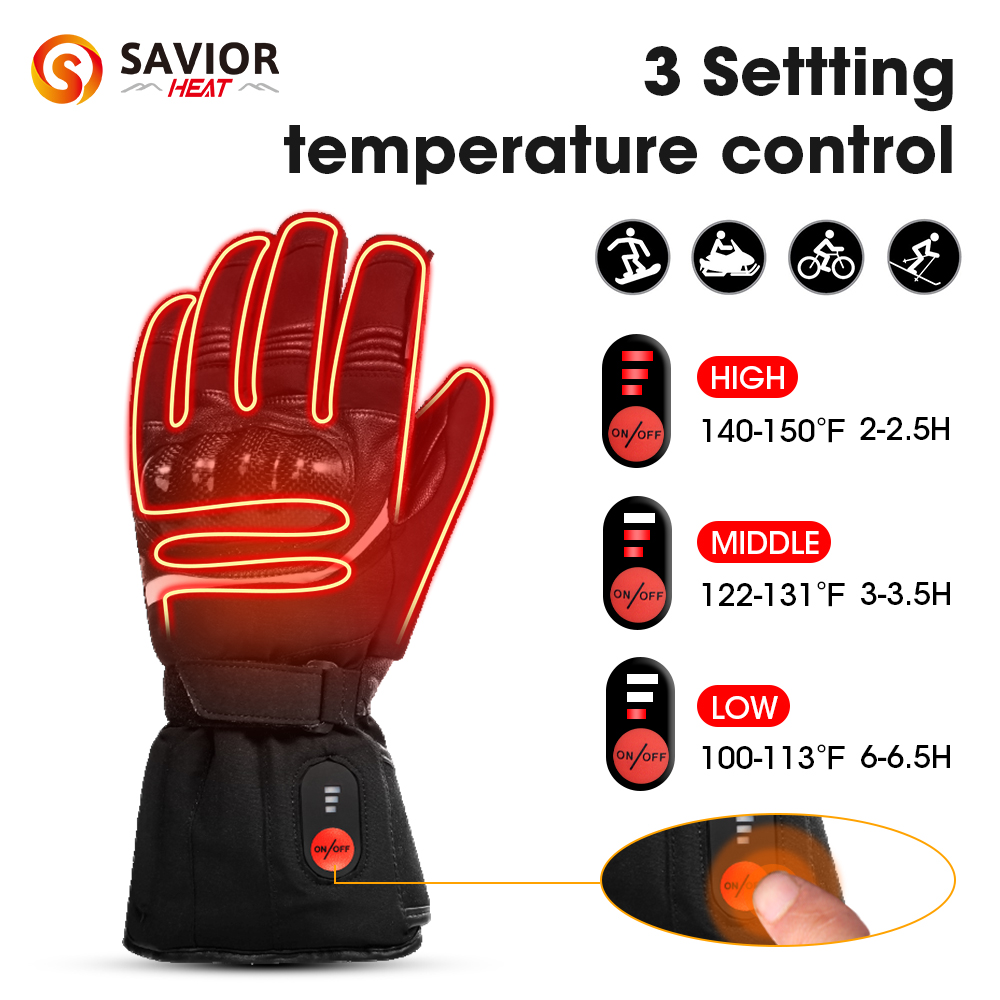 ถุงมือให้ความอบอุ่นสำหรับขี่จั - Motorcycle Gear Gloves บทวิจารณ์และราคา