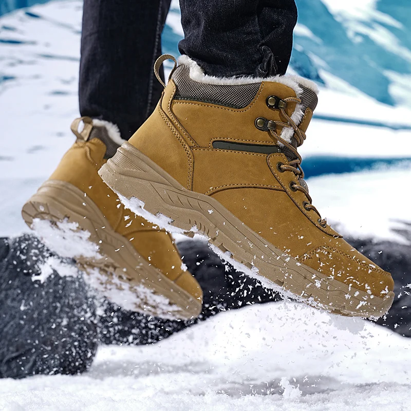 รองเท้าผู้ชาย รองเท้าบุผ้าฝ้าย - Riding Boot Short บทวิจารณ์และราคา