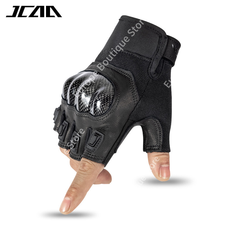 ถุงมือครึ่งนิ้วคาร์บอนไฟเบอร์ร - Motorcycle Gear Gloves บทวิจารณ์และราคา