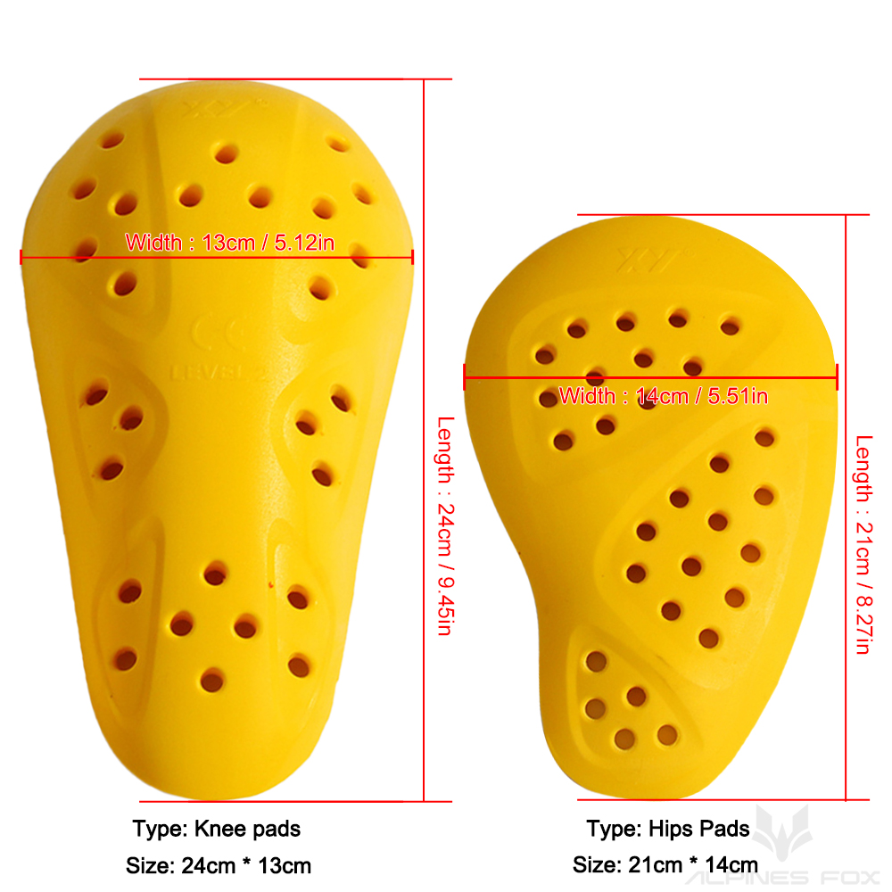 แผ่นรองเข่าและสะโพกที่ได้รับกา - Motorcycle Gear Protection Levels บทวิจารณ์และราคา