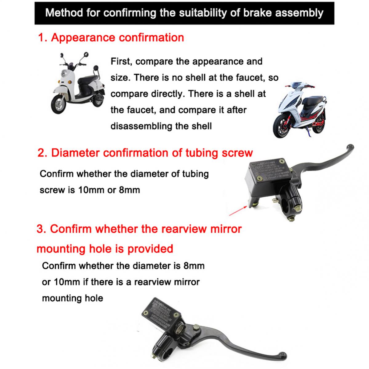 เบรคไฮดรอลิก Universal รถจักรย - Motorcycle Gear And Accessories บทวิจารณ์และราคา